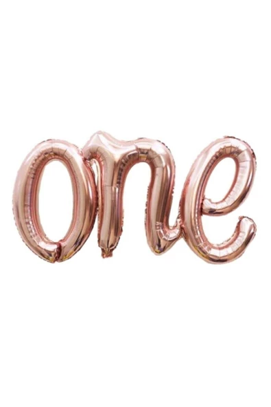 Pazariz One Bronze Folyo Balon ürün görseli