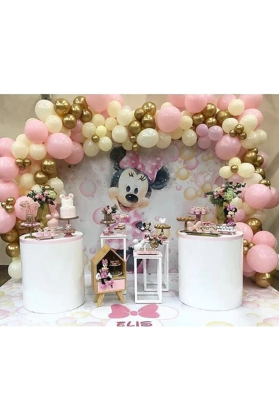 Pazariz Minnie Mause Balon Konsept Zincir ürün görseli