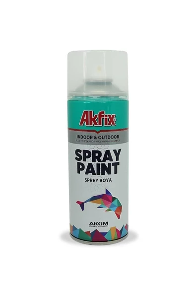 Akfix Sprey Şeffaf Vernik Akrilik 400 ml Parlak