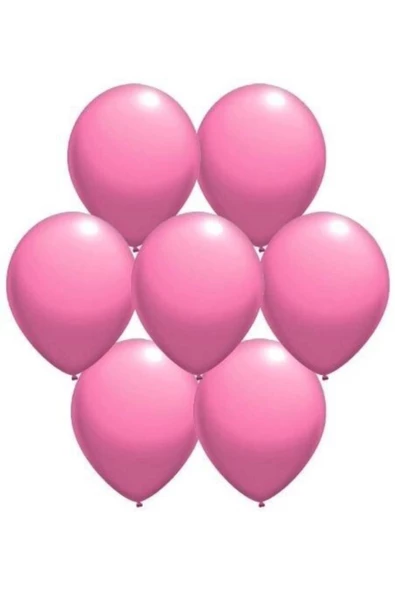 Pazariz Metalik Pembe Balon 100 Adet 30 Cm ürün görseli
