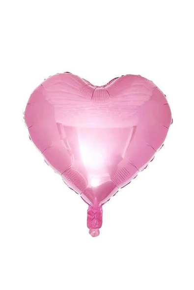 Pazariz Pembe Kalp Folyo Balon