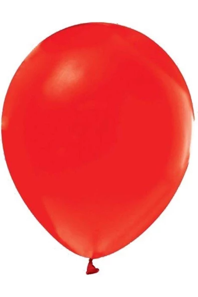Pazariz Balon 12" Baskısız Metalik Kırmızı 100 Adet