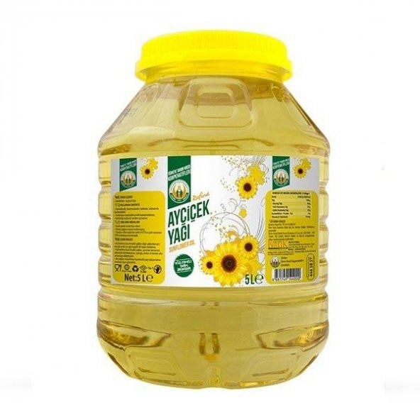 TARIM KREDİ AYÇİÇEK YAĞI 5LT PET GENİŞ AĞIZ - 1