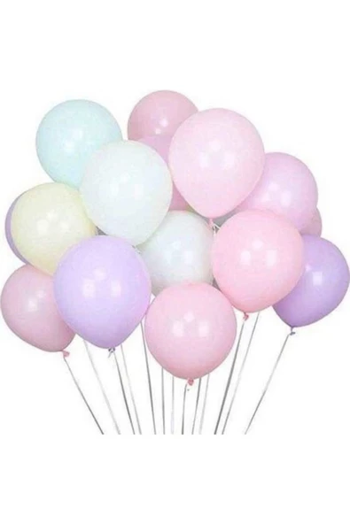 Pazariz Karışık Makaron Balon 100'lü
