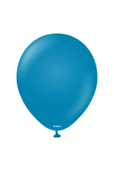 Pazariz 12'' Retro Balon Derin Mavi 100’lü - 1