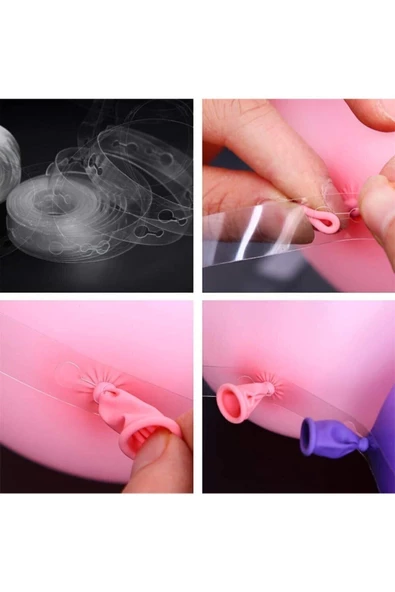 Pazariz 12 Inç Standart Boy Krom Balon Vıolet 50 Adet - Resim 2