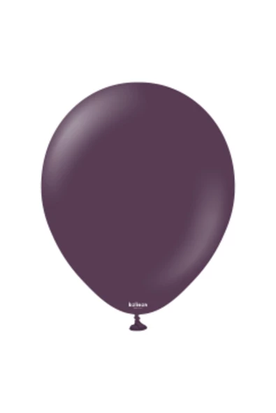 Pazariz 12'' Standart Balon Plum 100’lü