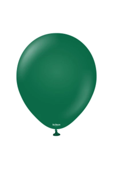 Pazariz 12'' Standart Balon Koyu Yeşil 100’lü