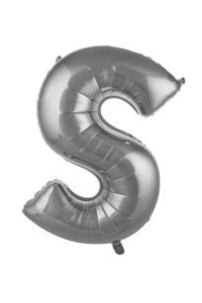 Pazariz 40 Inç 100 Cm Gümüş Folyo Harf Balon S ürün görseli