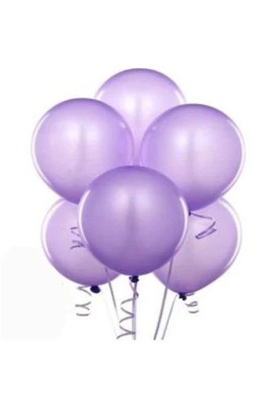 Pazariz 100 Adet Dekor Balonu Lila ürün görseli