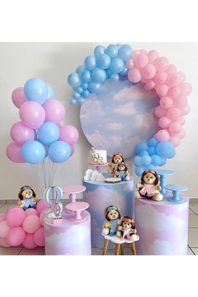 Pazariz Cinsiyet Belirleme Parti Balon Balon Zincir