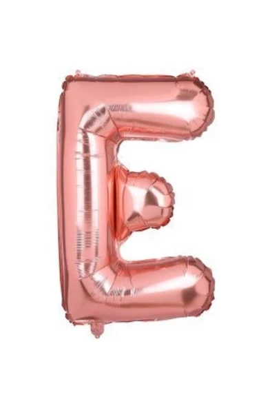 Pazariz 34 Inç 80 Cm Rose Gold Folyo Rakam Balon E