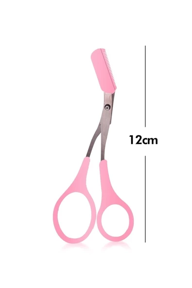 Pazariz Taraklı Kaş Makası Pembe Renk - 3