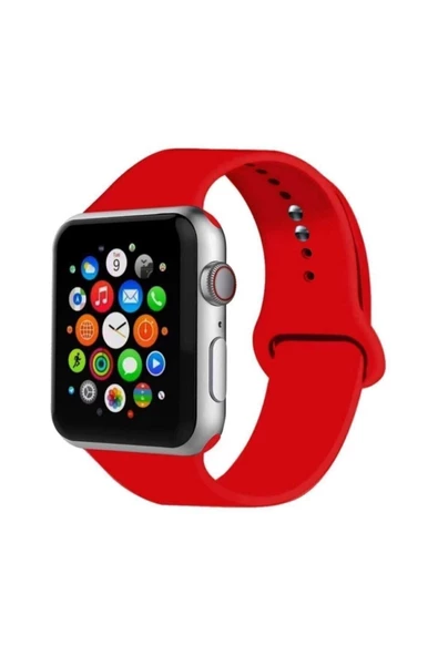 Pazariz Unisex 2 3 4 5 Seri 42 Mm Ve 44 Mm Silikon Kordon Kayış - Resim 3