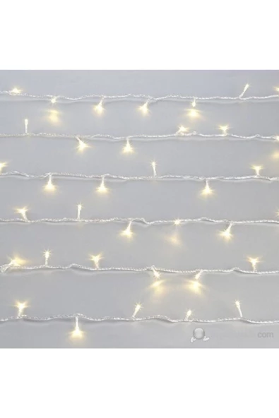 Pazariz 10mt Günışığı 100 Led Fişli Noel Parti Yılbaşı Ağaç Dekoratif Aydınlatma Lambası Animasyonlu Süsleme ürün görseli 1