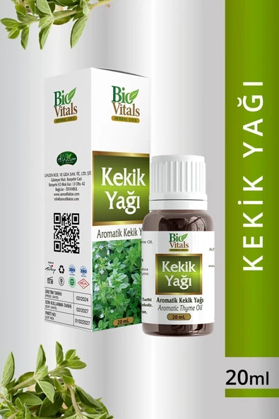 Pazariz Kekik Yağı 20ml