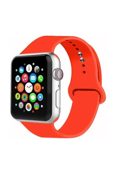 Pazariz Watch Uyumlu Kordon 2 3 4 5 Seri 42 Mm Ve 44 Mm Silikon Kordon Kayış ürün görseli 1