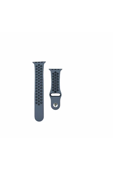 Pazariz Watch Uyumlu Silikon Delikli Kordon Uyumlu Kayış Seri 42-44 Mm ürün görseli 1