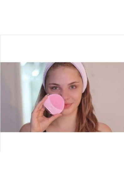 Pazariz Yüz Temizleme Cihazı Titreşimli Masaj Aleti Makyaj Temizleyici - Resim 3