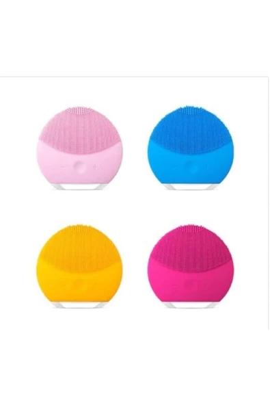 Pazariz Titreşimli Yüz Temizleme Cihazı Yüzmasaj Aleti Makyaj Tem - 2