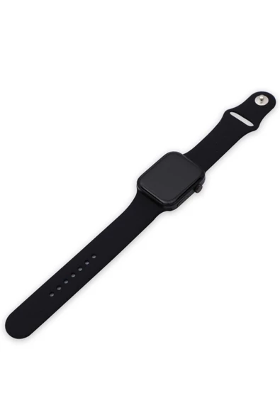 Pazariz Watch 7 Uyumlu Akıllı Saat Kablosuz Şarj Ve Konuşma Özellikli Iphone Android Uyumlu - Resim 2