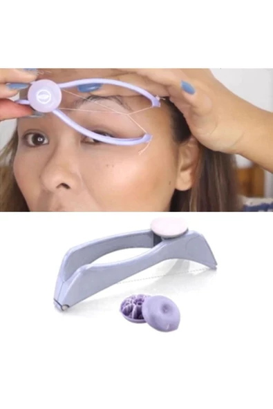 Pazariz Pratik Iple Kaş Bıyık Tüy Alma Epilasyon Aleti Makinesi - 3