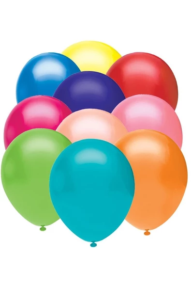 Pazariz Karışık Baskısız Pastel Balon T121183  100lü /12inç/ Bmb1000t121183