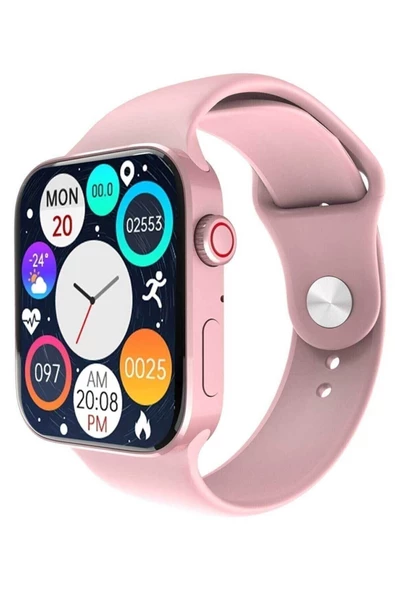 Pazariz Watch 7 Pro Max Yeni Kasa Çift Tuş Aktif Konuşma Özellikli Türkçe Siyah Akıllı Saat