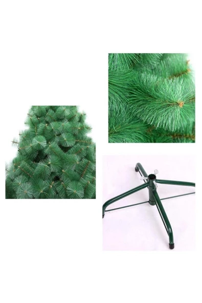 Pazariz Çam Ağacı İğneli Yapraklı Sık Dallı Yılbaşı Ağacı 150 cm Dkc-01 - Resim 2