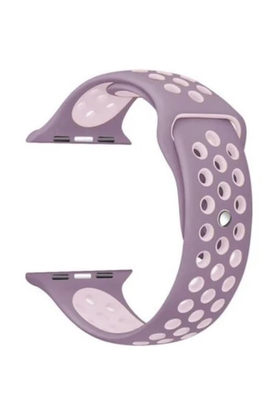 Pazariz Watch Uyumlu Silikon Delikli Kordon Uyumlu Kayış Seri 42-44 Mm ürün görseli 1