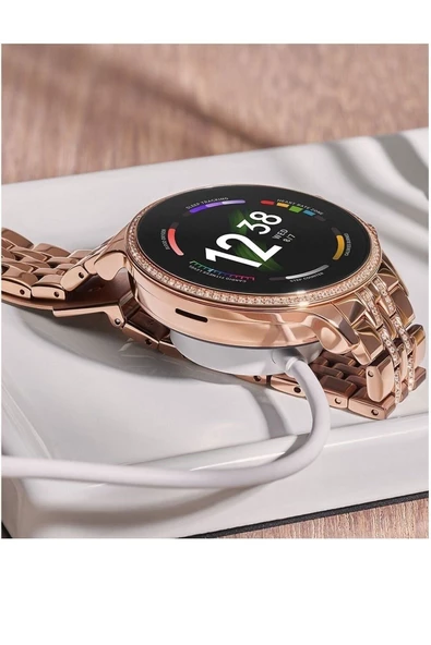 Pazariz Akıllı Saat Serisi SmartWatch Diamond 42mm Çift Kordon Akıllı Saat Sesli Görüşme ürün görseli 1