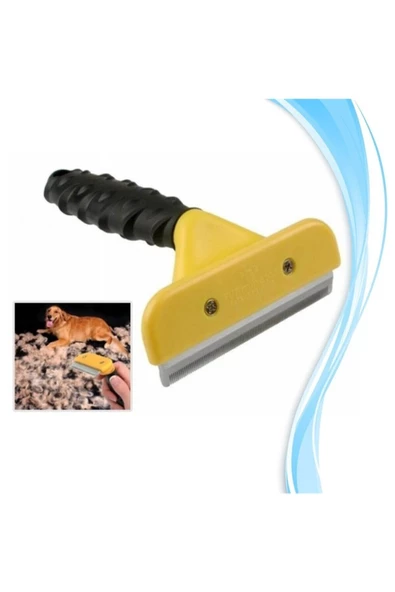 Pazariz 10 cm Kedi Köpek Tarağı Fırçası Tüy Alıcı Toplayıcı Tarak Fırça - 2