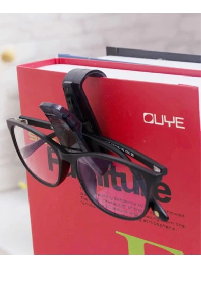 Pazariz Çok Fonksiyonlu Gözlük Tutucu Araba Güneşlik,Siperlik Gözlük Tutucu Kart Klipsi - 2