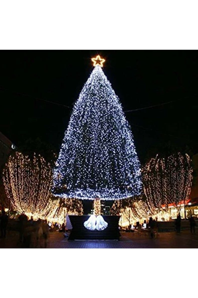 Pazariz Led Aydınlatmalar-100 Ledli Gün Işığı Yılbaşı Ağacı Işığı Led Ampül-17687 ürün görseli 1