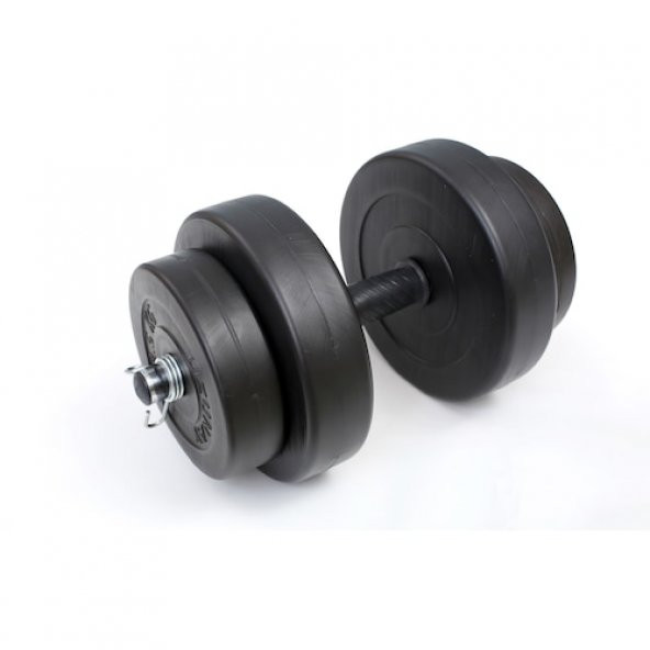 Uzunay Dambıl Ağırlık Seti Black 15 KG - 2