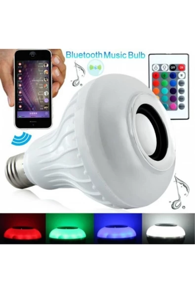 Pazariz P-028 Kumandalı Bluetooth Led Ampul