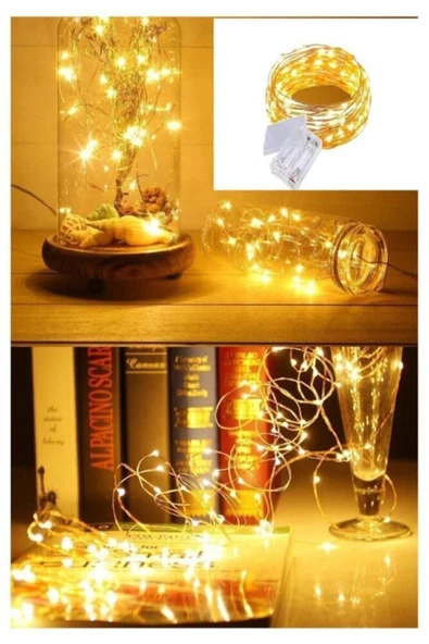 Pazariz Peri? Led Gün Işiği Pi?lli? 3 Fonksi?yonlu 10 Metre Pi?l Hedi?yeli? ürün görseli 1