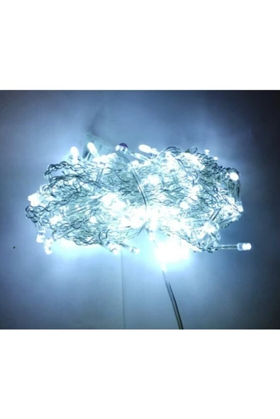 Pazariz Beyaz Dekoratif Ip Led Pilli 2 Metre 20 Ledli ürün görseli 1