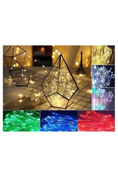 Pazariz Peri Led Yılbaşı Süsleme Led Dekoratif Işık - Resim 2