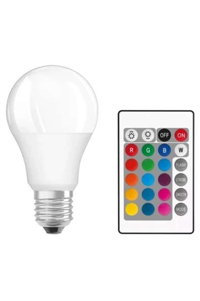 Pazariz 9w Renk Değiştiren Rgb Kumandalı Led Ampul 715308