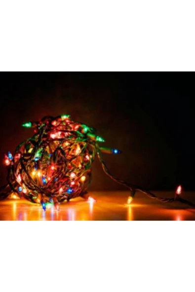 Pazariz Yılbaşı Çam Ağacı Led Işık (dekoratif Led Işık) - Resim 3