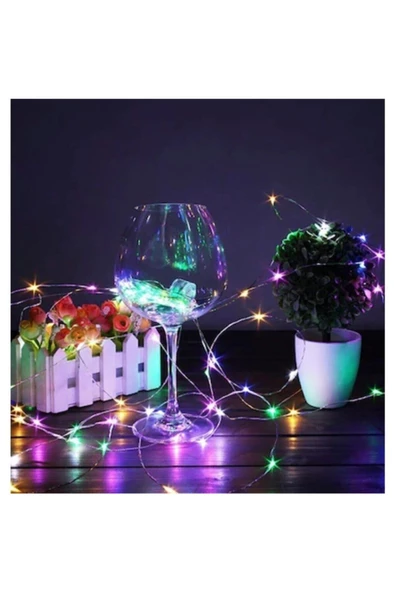 Pazariz 5m Şerit Peri Led Yılbaşı Kamp Parti Led Rgb - 2