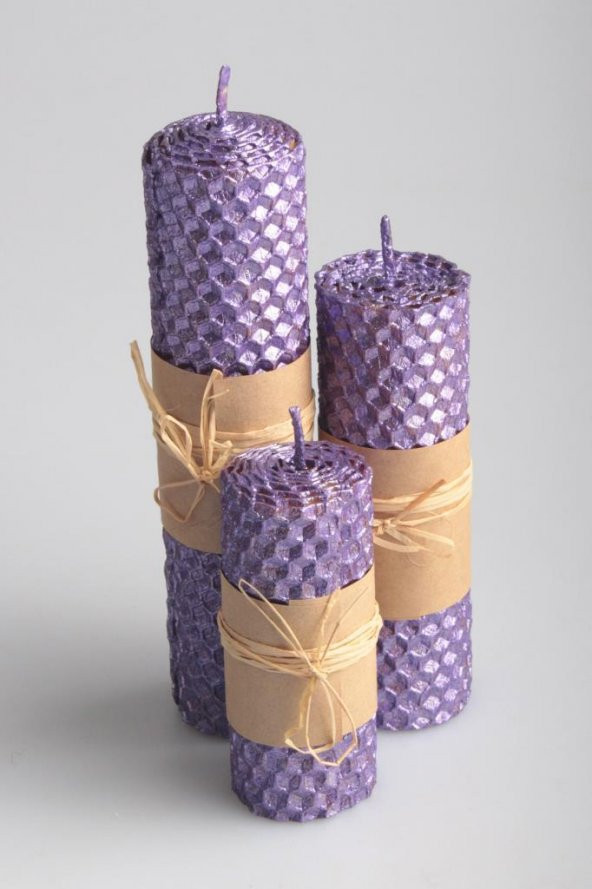 Zariass Balmumu Ametist Set 3 lü