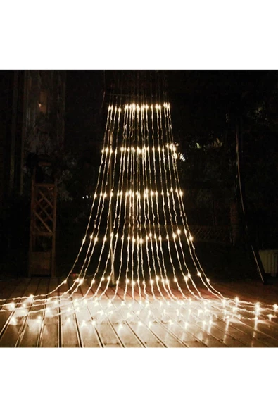 Pazariz Sunlight 2x3m Yağmur Perde Led Aydınlatma 5 Modlu Gün Işığı ürün görseli 1