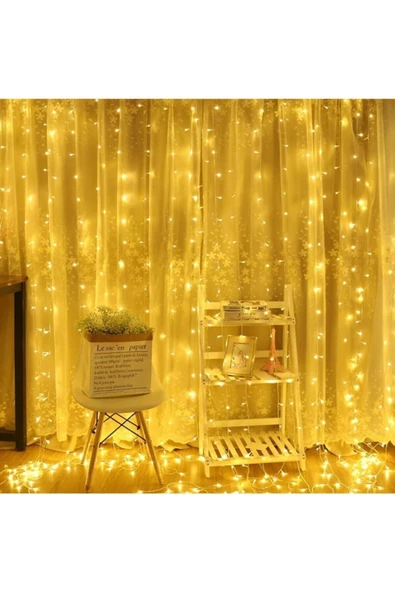 Pazariz 2x2 m 320 Led 8 Fonskiyonlu Dekoratif Led Günışığı Perde