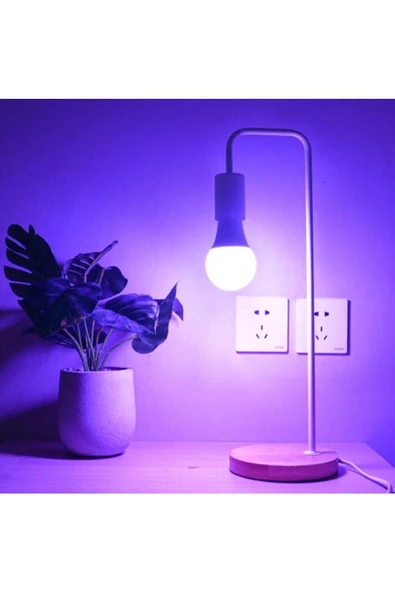 Pazariz 9w Uzaktan Kumandalı 15 Farklı Renk Seçenekli Led Ampul - Resim 2