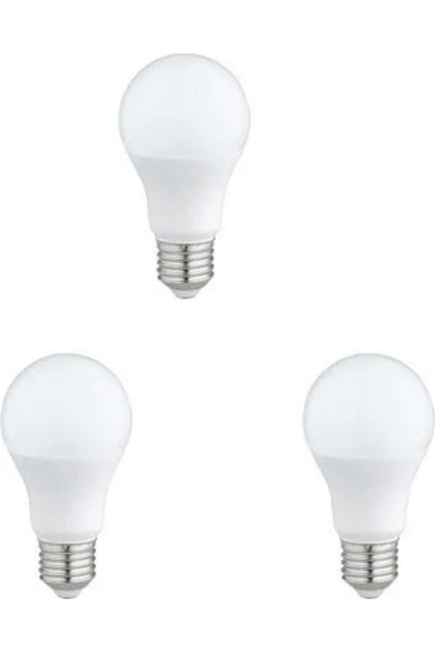 Pazariz Led Ampul 12 Watt Beyaz Işık Aydınlatma Lambası 3 Ad