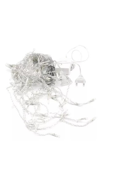 Pazariz 10 Metre 100 Ledli Eklemeli Animasyonlu Beyaz Led Işık - Resim 2