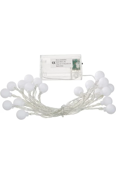 Pazariz Led Işıklı Dize Ampul Top Dizeleri 3 mYd1026 - Resim 2