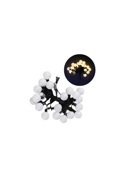 Pazariz Ld-0013g Animasyonlu 4.5 Metre Eklenebilir Günışığı Top Yılbaşı Led Işık ürün görseli 1